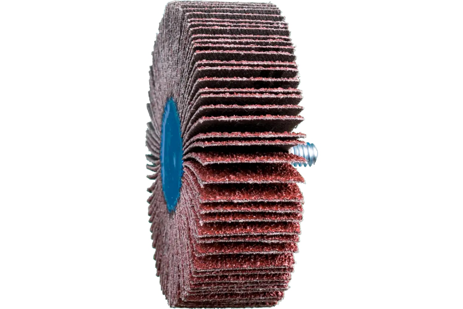 Picture of Pferd Quick Change Flap Wheel, 3" X 1, 60 Grit, 1/4-20 Thread, Aluminum Oxide